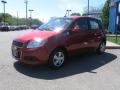 2010 Sport Red Chevrolet Aveo Aveo5 LS  photo #1