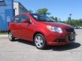 2010 Sport Red Chevrolet Aveo Aveo5 LS  photo #3