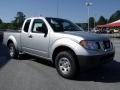 2010 Radiant Silver Metallic Nissan Frontier XE King Cab  photo #7