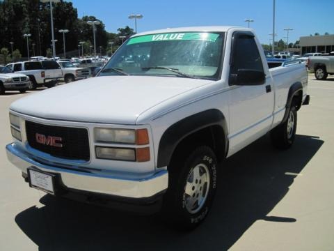 1996 GMC Sierra 1500 SLE Regular Cab 4x4 Data, Info and Specs