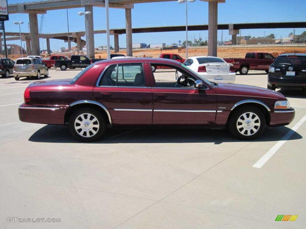 2004 Grand Marquis LS - Dark Toreador Red Metallic / Medium Parchment photo #4