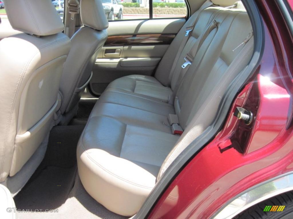 2004 Grand Marquis LS - Dark Toreador Red Metallic / Medium Parchment photo #9