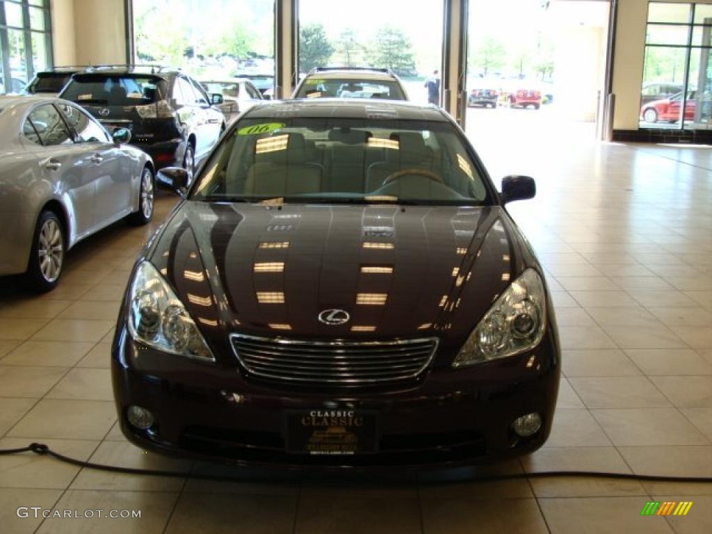 2006 ES 330 - Black Garnet Pearl / Black photo #2