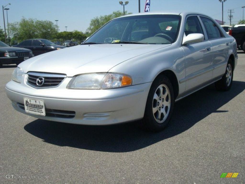 2002 626 LX - Silver Frost / Gray photo #1