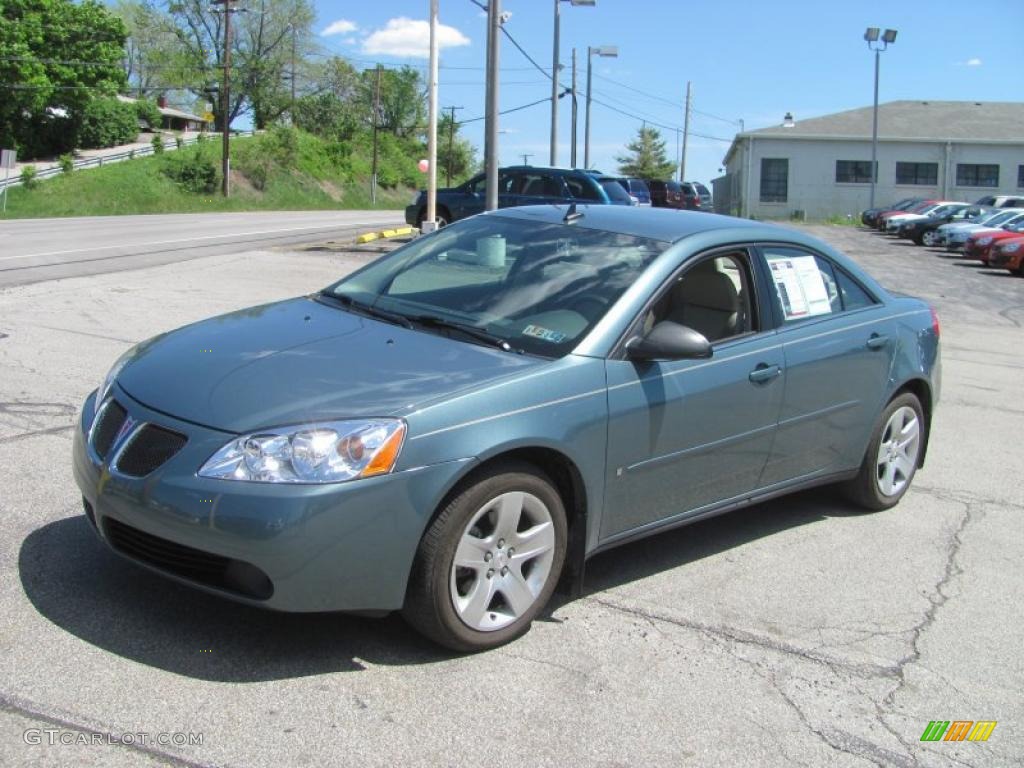 2009 G6 Sedan - Silver Green Metallic / Light Taupe photo #4