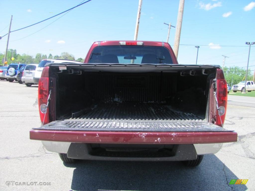 2007 i-Series Truck i-370 LS Extended Cab - Deep Crimson Red Metallic / Ebony photo #4
