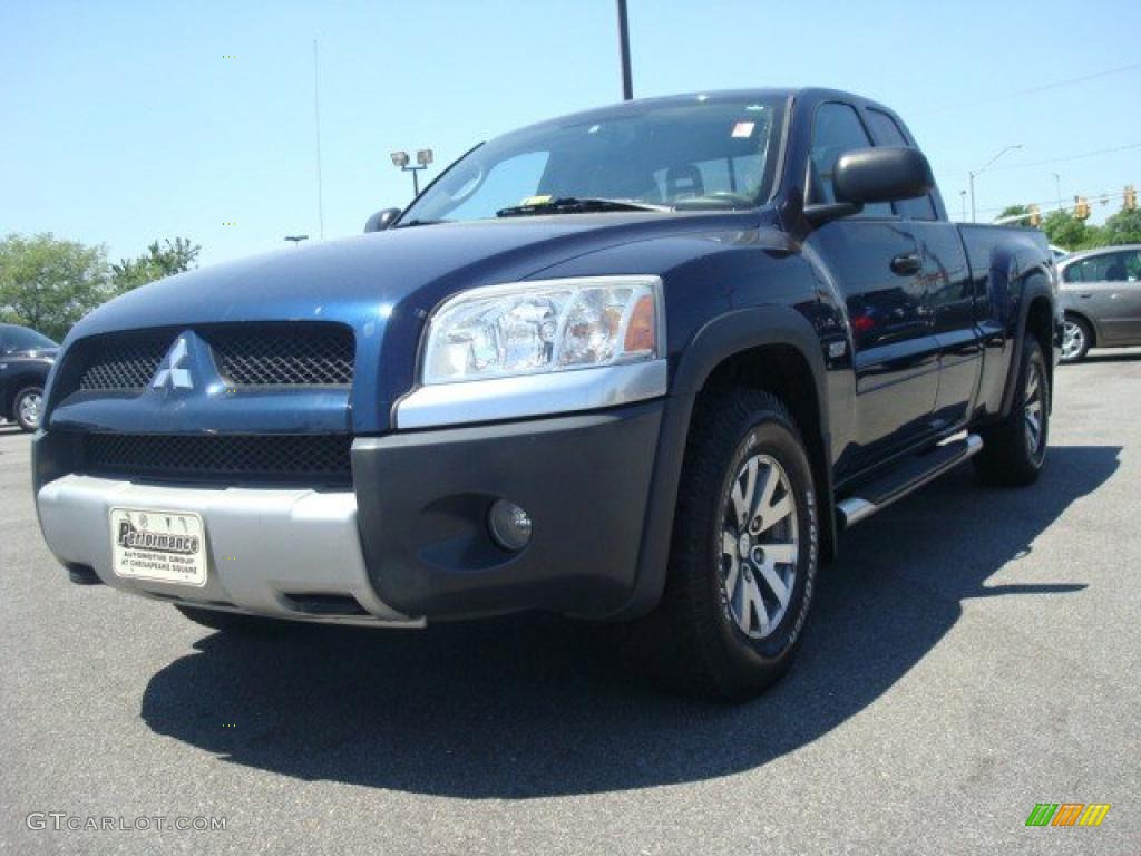 2006 Raider DuroCross Extended Cab 4x4 - Cobalt Blue / Slate Gray photo #1
