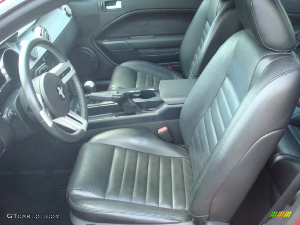 2007 Mustang GT Premium Coupe - Redfire Metallic / Dark Charcoal photo #9