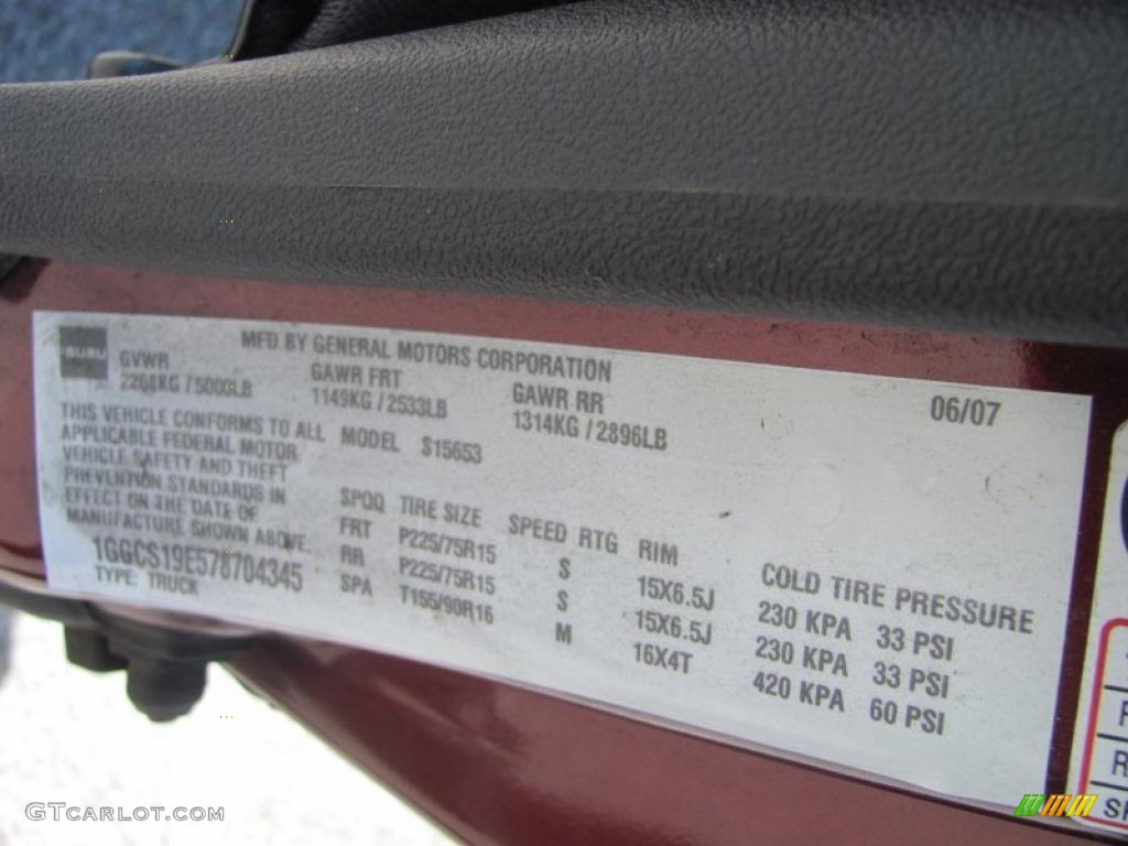 2007 i-Series Truck i-370 LS Extended Cab - Deep Crimson Red Metallic / Ebony photo #14