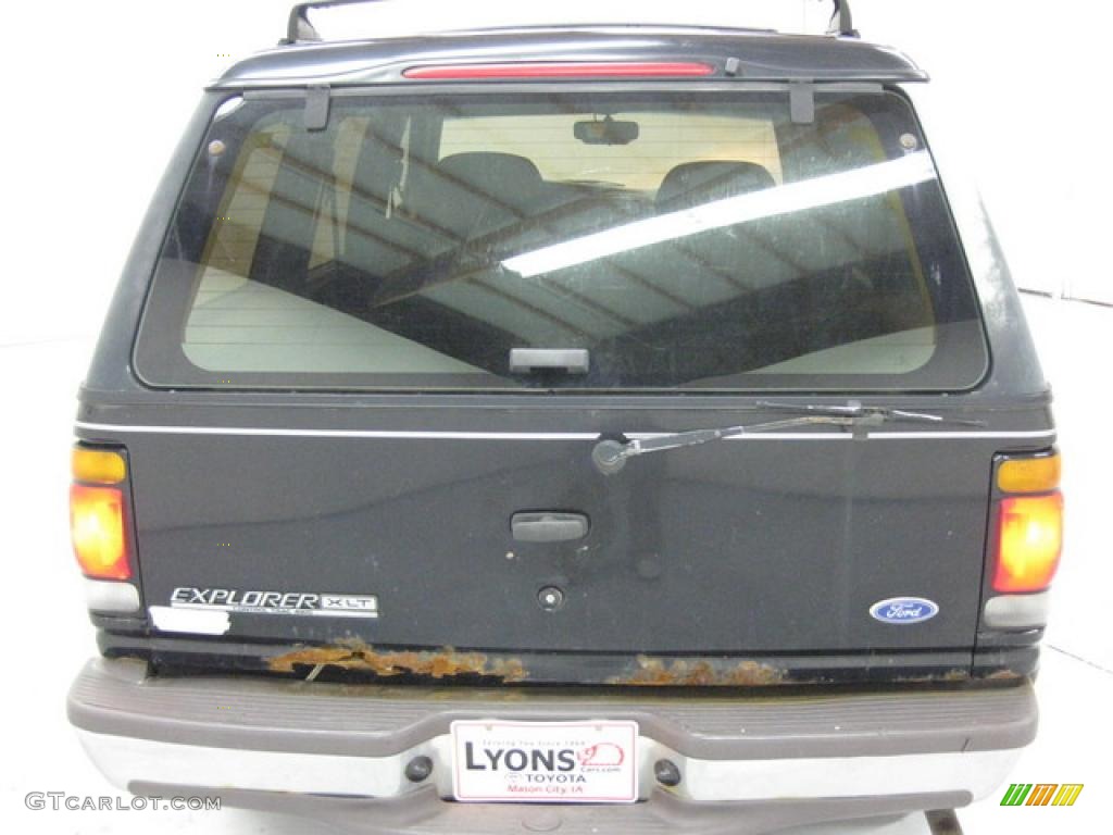 1995 Explorer XLT 4x4 - Black / Light Flint photo #5