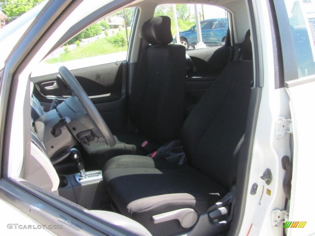 2006 Aerio AWD Sedan - White Pearl / Black photo #11