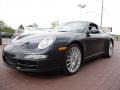 2006 Atlas Grey Metallic Porsche 911 Carrera 4 Coupe  photo #2