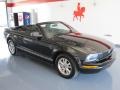 Black - Mustang V6 Deluxe Convertible Photo No. 1