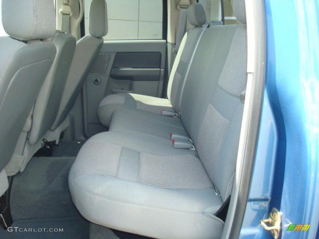 2006 Ram 2500 SLT Quad Cab 4x4 - Atlantic Blue Pearl / Medium Slate Gray photo #11