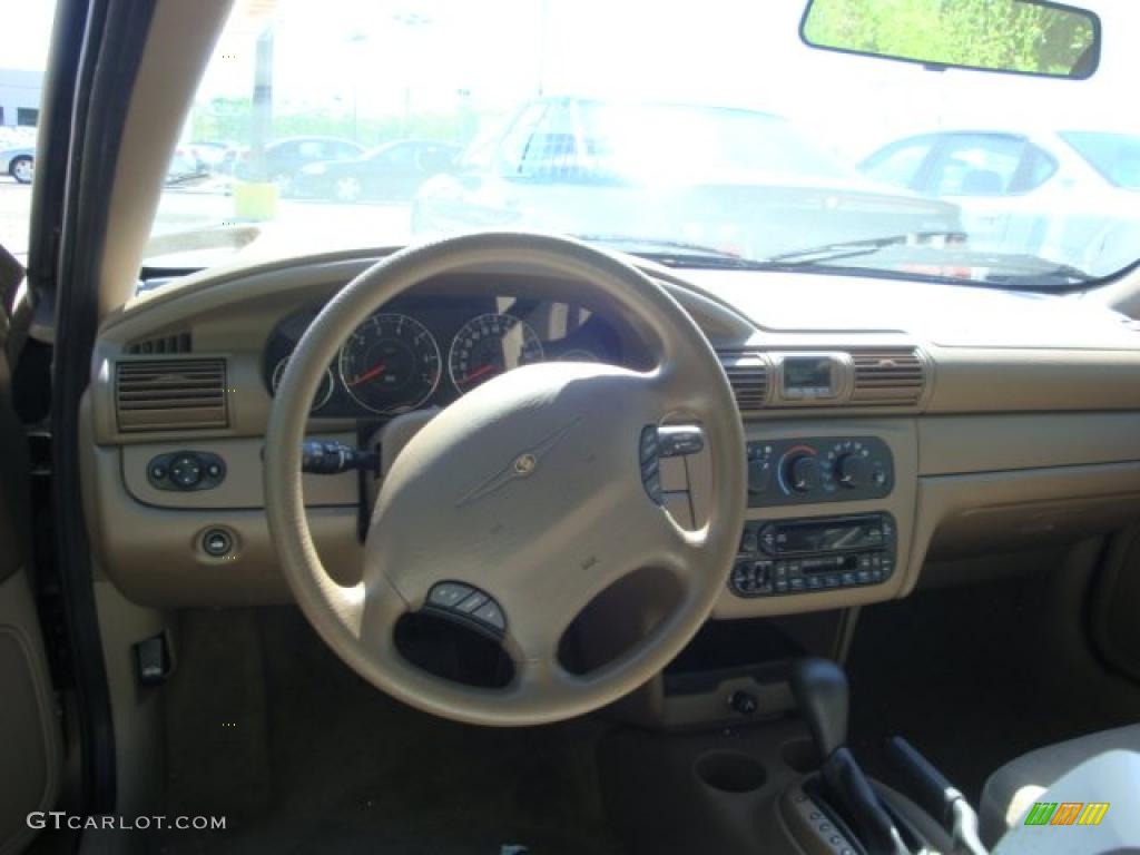 2003 Sebring LX Sedan - Light Almond Pearl Metallic / Sandstone photo #10