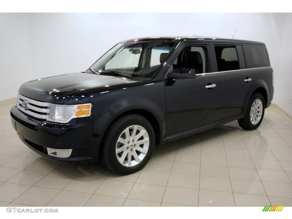 2009 Flex SEL AWD - Dark Ink Blue Metallic / Charcoal Black photo #3