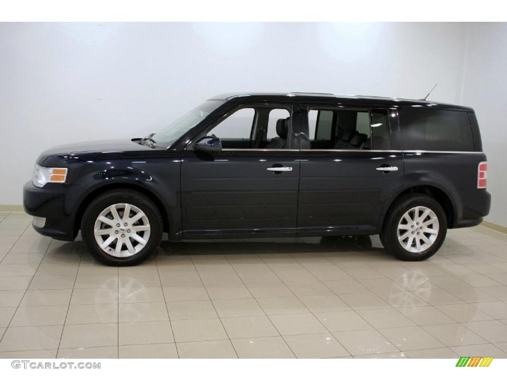 2009 Flex SEL AWD - Dark Ink Blue Metallic / Charcoal Black photo #4
