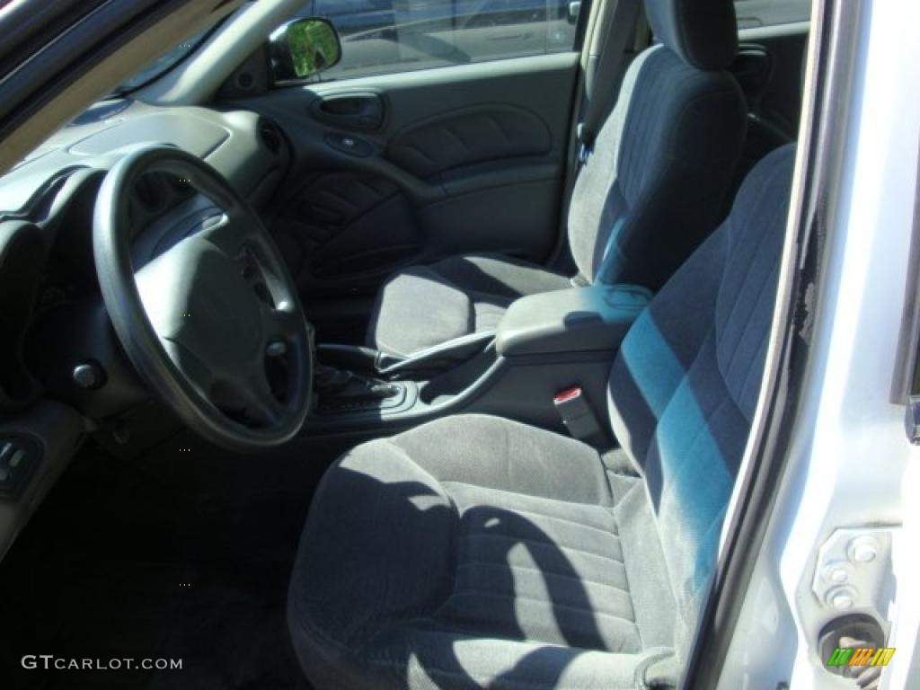 2000 Grand Am SE Sedan - Arctic White / Dark Pewter photo #8