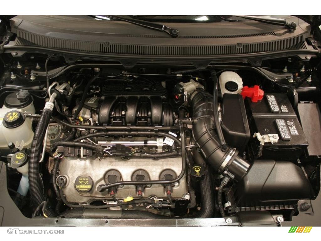 2009 Flex SEL AWD - Dark Ink Blue Metallic / Charcoal Black photo #24