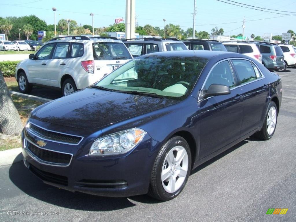 2010 Malibu LS Sedan - Imperial Blue Metallic / Titanium photo #1