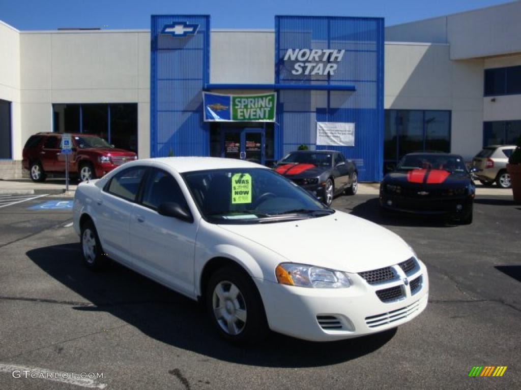 2005 Stratus SXT Sedan - Stone White / Dark Slate Gray photo #1