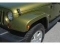2007 Rescue Green Metallic Jeep Wrangler Unlimited Sahara 4x4  photo #5