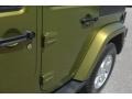 2007 Rescue Green Metallic Jeep Wrangler Unlimited Sahara 4x4  photo #9