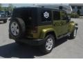 2007 Rescue Green Metallic Jeep Wrangler Unlimited Sahara 4x4  photo #23