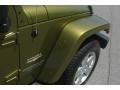 2007 Rescue Green Metallic Jeep Wrangler Unlimited Sahara 4x4  photo #27
