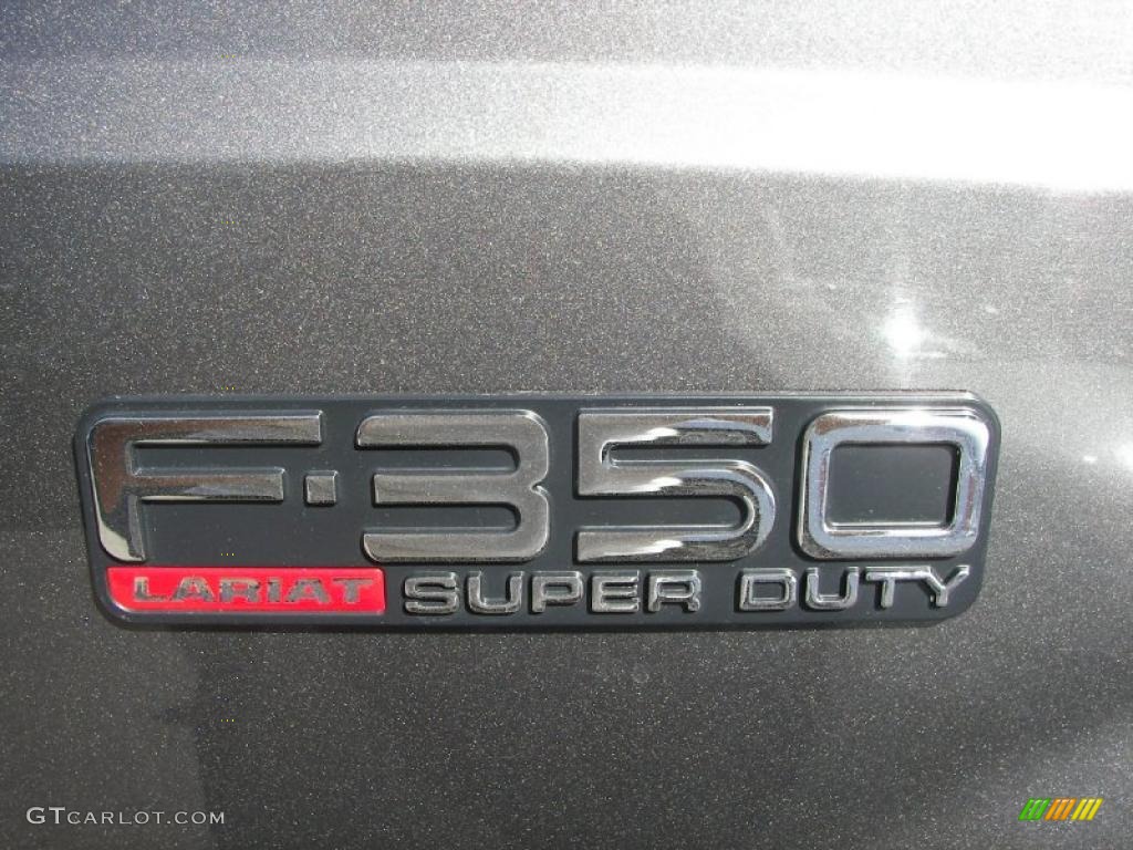 2004 F350 Super Duty FX4 SuperCab 4x4 - Dark Shadow Grey Metallic / Medium Flint photo #17