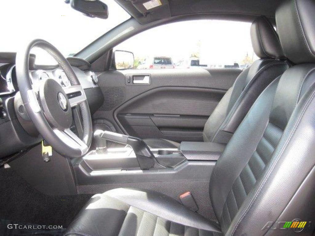 2007 Mustang GT Premium Coupe - Satin Silver Metallic / Dark Charcoal photo #11