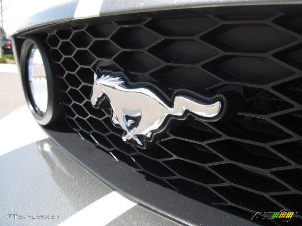 2007 Mustang GT Premium Coupe - Satin Silver Metallic / Dark Charcoal photo #30