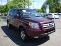 2007 Dark Cherry Pearl Honda Pilot EX-L 4WD  photo #5