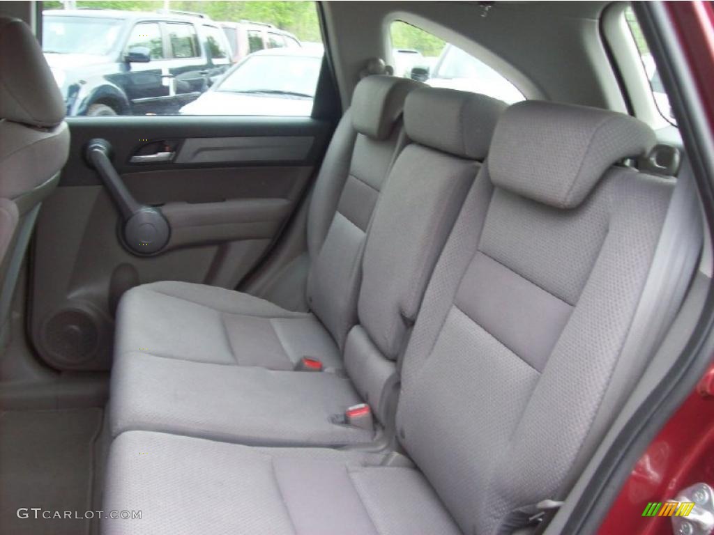 2008 CR-V LX 4WD - Tango Red Pearl / Gray photo #12