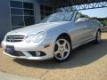 Iridium Silver Metallic 2007 Mercedes-Benz CLK 550 Cabriolet