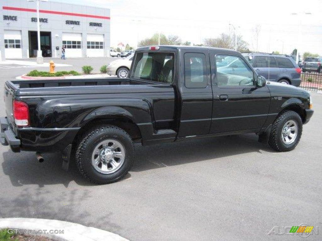 2000 Ranger Sport SuperCab - Black / Medium Graphite photo #2