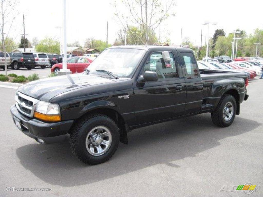 2000 Ranger Sport SuperCab - Black / Medium Graphite photo #5