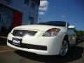 2008 Winter Frost Pearl Nissan Altima 2.5 S Coupe  photo #3