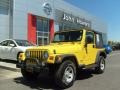 Solar Yellow 2006 Jeep Wrangler SE 4x4