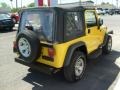 2006 Solar Yellow Jeep Wrangler SE 4x4  photo #9