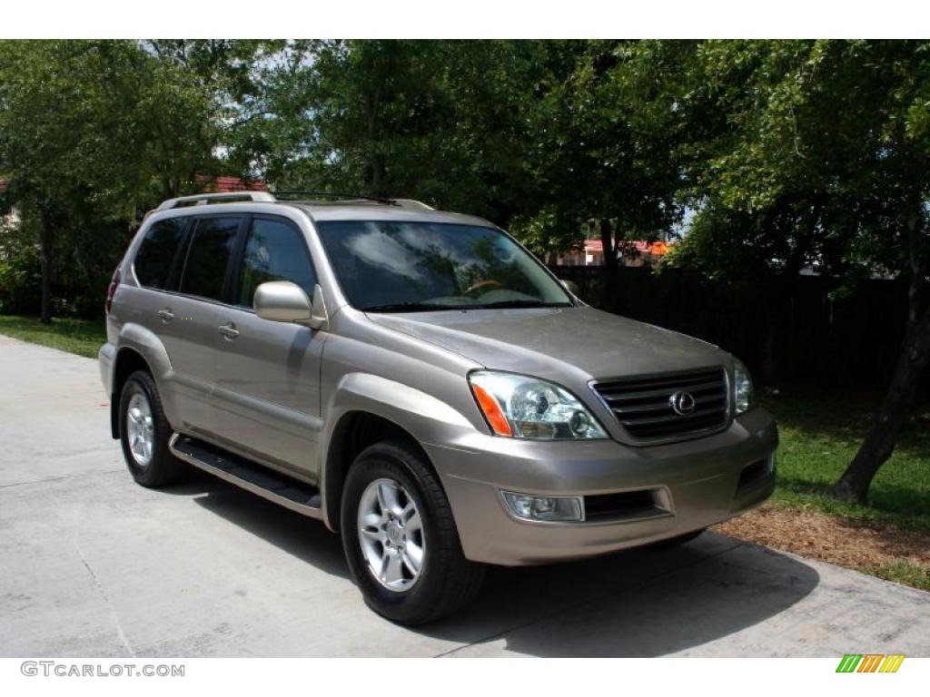 2003 GX 470 - Dorado Gold Pearl / Ivory photo #14