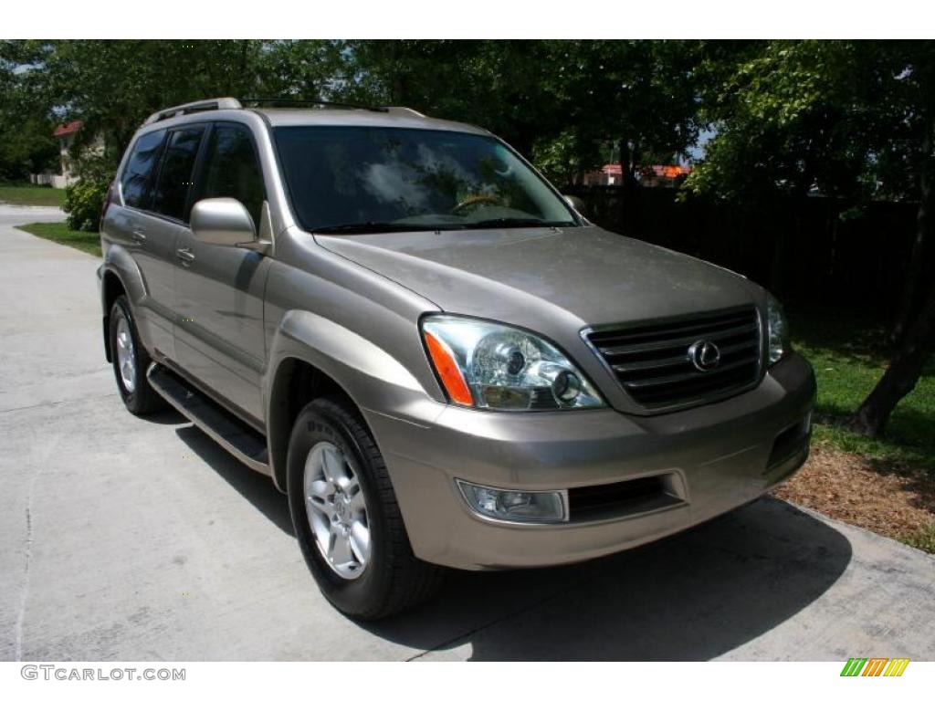 2003 GX 470 - Dorado Gold Pearl / Ivory photo #17