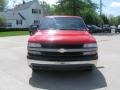 2001 Victory Red Chevrolet Silverado 1500 Regular Cab  photo #2