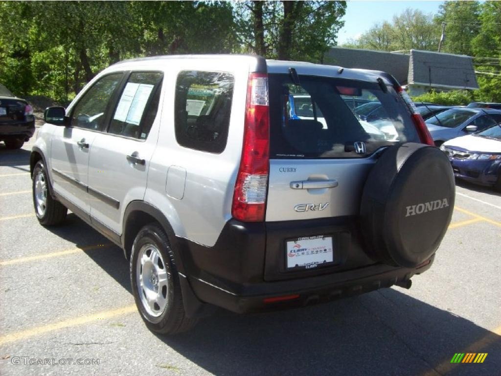 2006 CR-V LX 4WD - Alabaster Silver Metallic / Black photo #2