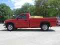 2001 Victory Red Chevrolet Silverado 1500 Regular Cab  photo #5