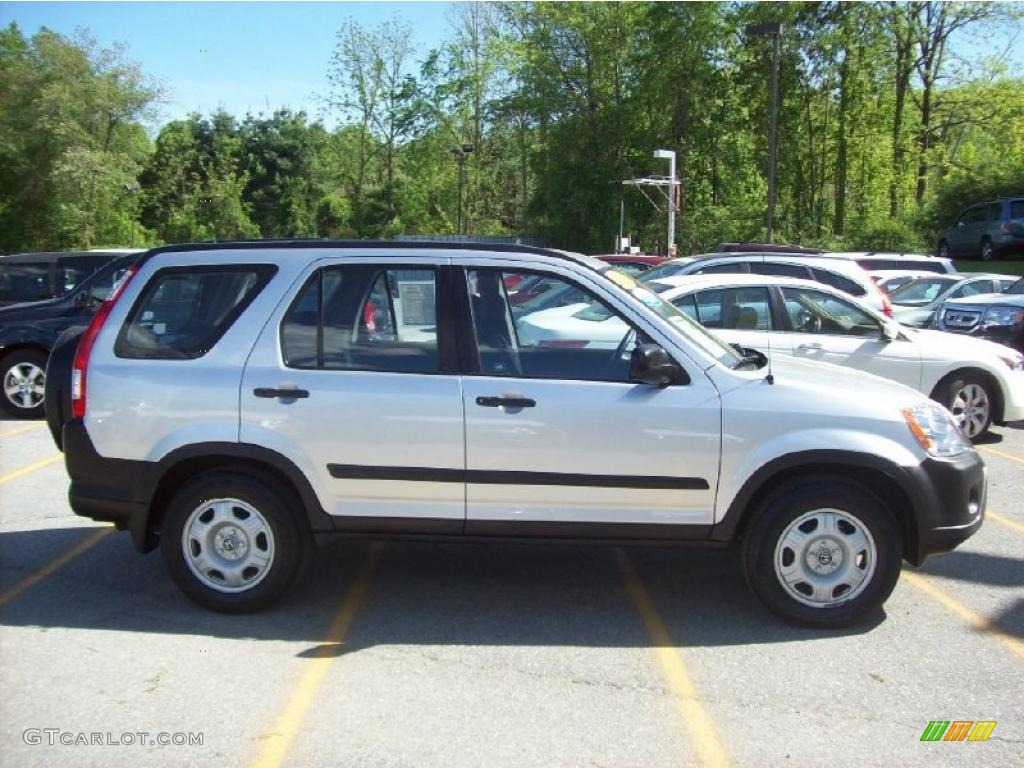 2006 CR-V LX 4WD - Alabaster Silver Metallic / Black photo #19