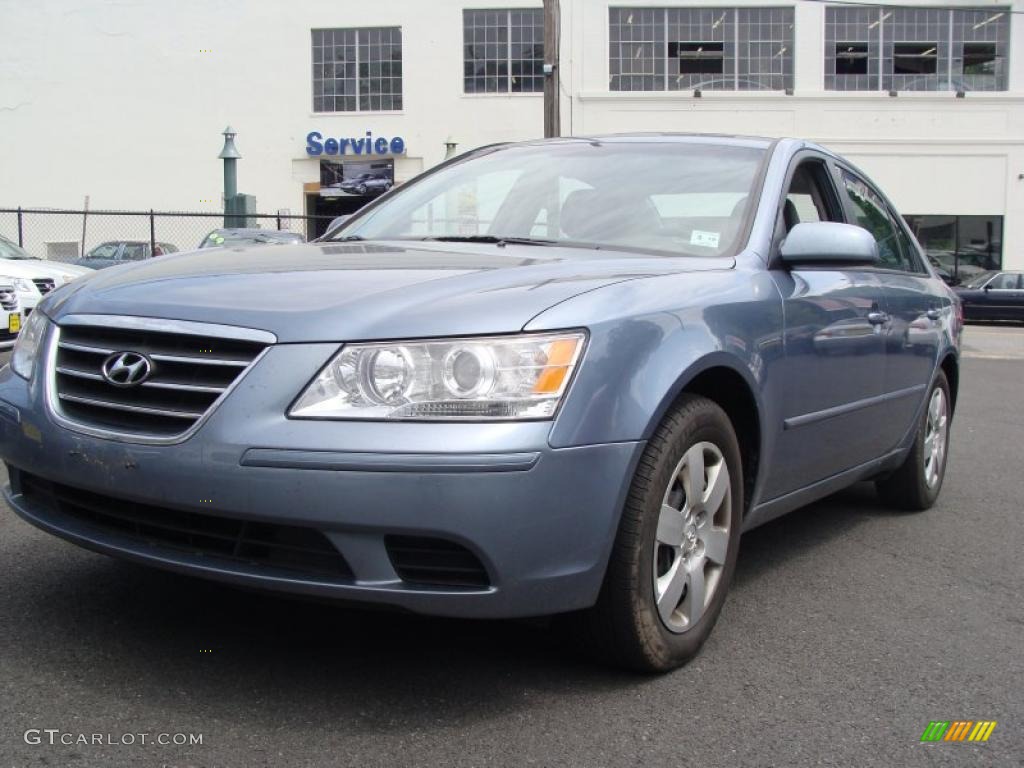 2010 Sonata GLS - Medium Silver Blue / Gray photo #1