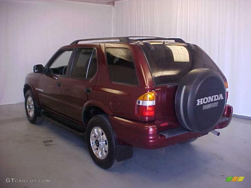 2002 Passport LX 4WD - Current Red / Gray photo #26