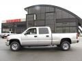 Silver Birch Metallic - Sierra 2500HD SLT Crew Cab 4x4 Photo No. 1