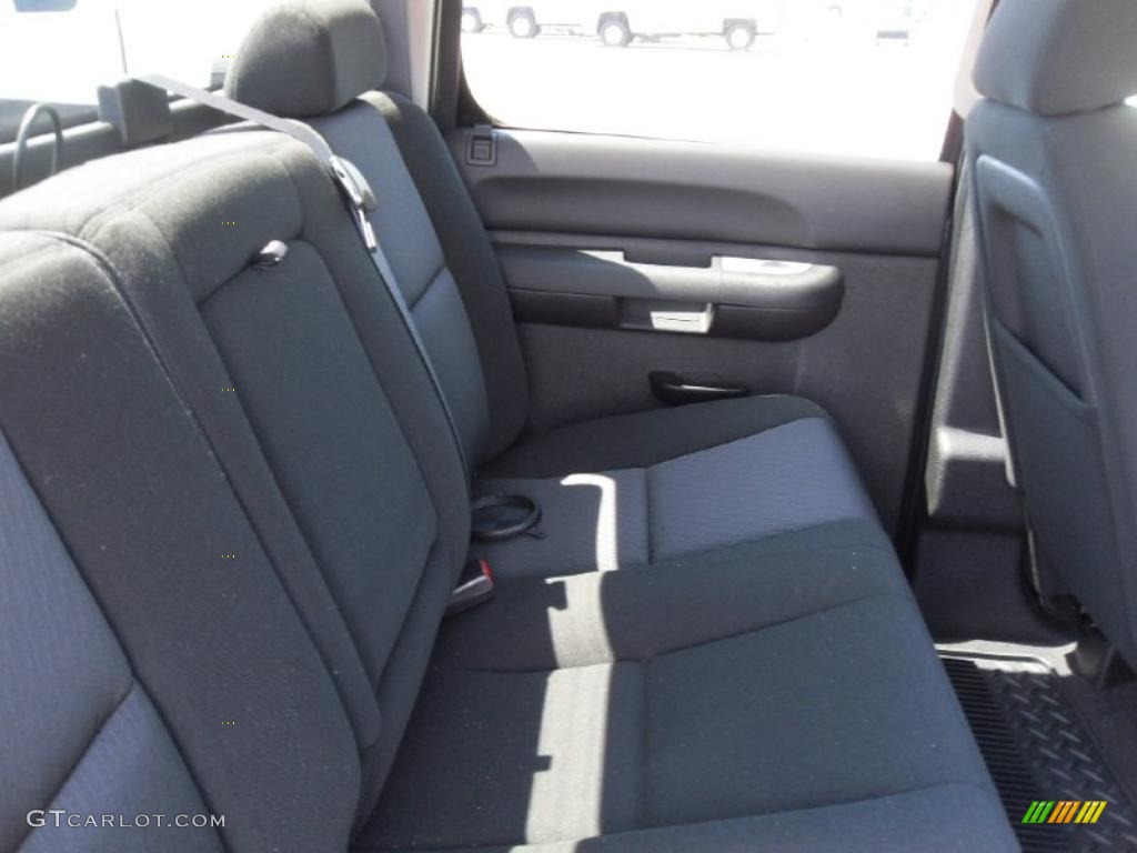 2010 Silverado 1500 LS Crew Cab 4x4 - Taupe Gray Metallic / Dark Titanium photo #16